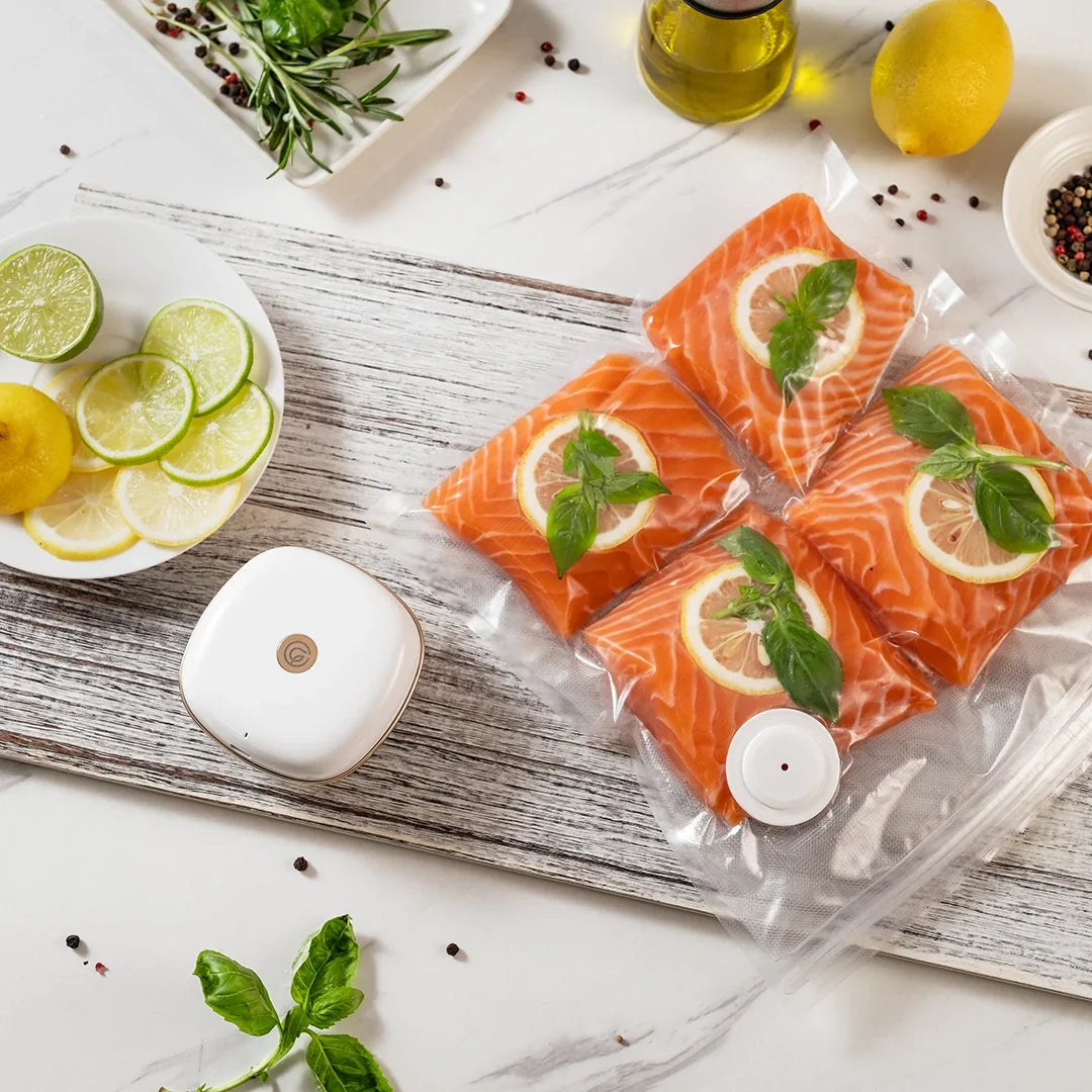 ChefGlory™ SealPro Appareil de Mise Sous Vide Compact, 30 Sacs Sous Vide Inclus